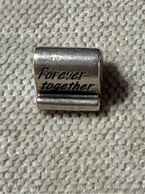 Pandora Silver "Forever Together" Spacer Bead